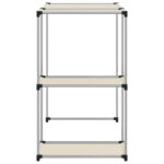Support de rangement sur la machine à laver Crème 87x55x90,5 cm – Image 2