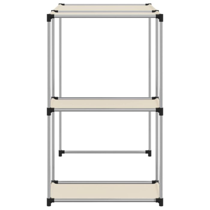 Support de rangement sur la machine à laver Crème 87x55x90,5 cm – Image 2
