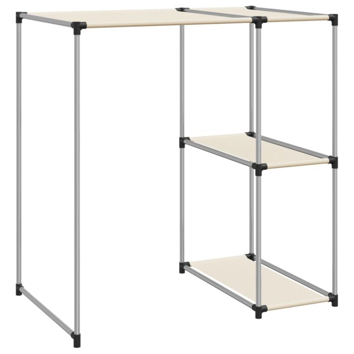 Support de rangement sur la machine à laver Crème 87x55x90,5 cm – Image 3