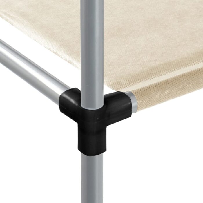 Support de rangement sur la machine à laver Crème 87x55x90,5 cm – Image 4