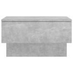 Tables de chevet murales 2 pcs Gris béton – Image 4