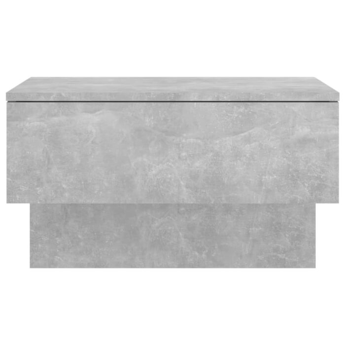 Tables de chevet murales 2 pcs Gris béton – Image 4