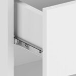 Tables de chevet murales 2 pcs Blanc – Image 6