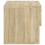 Tables de chevet murales 2 pcs Chêne sonoma – Image 5