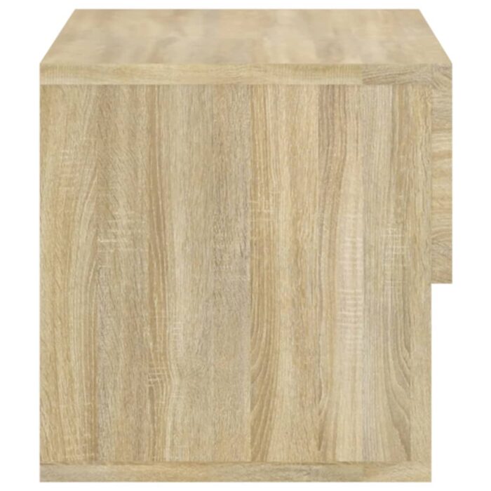 Tables de chevet murales 2 pcs Chêne sonoma – Image 5