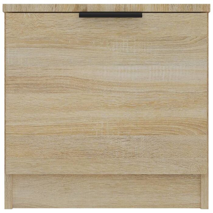 Tables de chevet 2 pcs Chêne sonoma 40x39x40 cm – Image 2