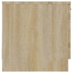 Tables de chevet 2 pcs Chêne sonoma 40x39x40 cm – Image 3