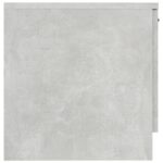 Tables de chevet 2 pcs Gris béton 40x39x40 cm – Image 6