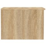 Table basse chêne sonoma 50x50x36 cm bois d'ingénierie – Image 5