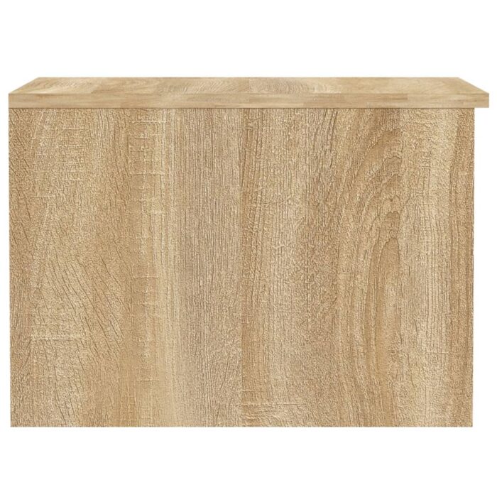 Table basse chêne sonoma 50x50x36 cm bois d'ingénierie – Image 5
