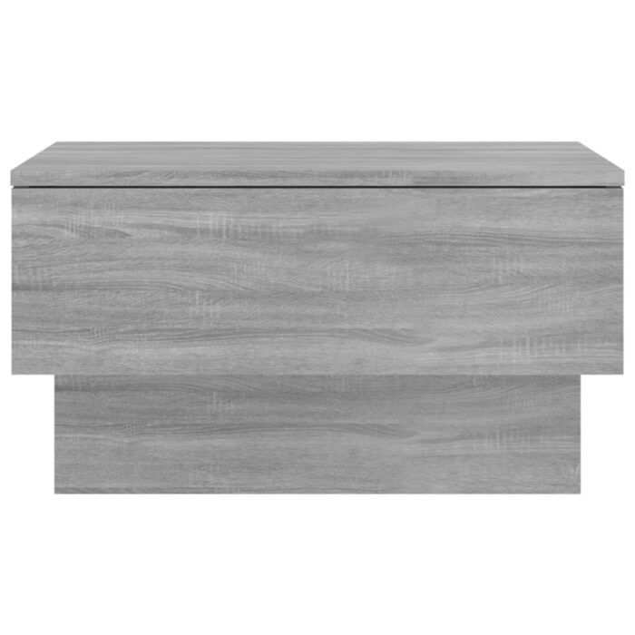 Tables de chevet murales 2 pcs Sonoma gris – Image 4
