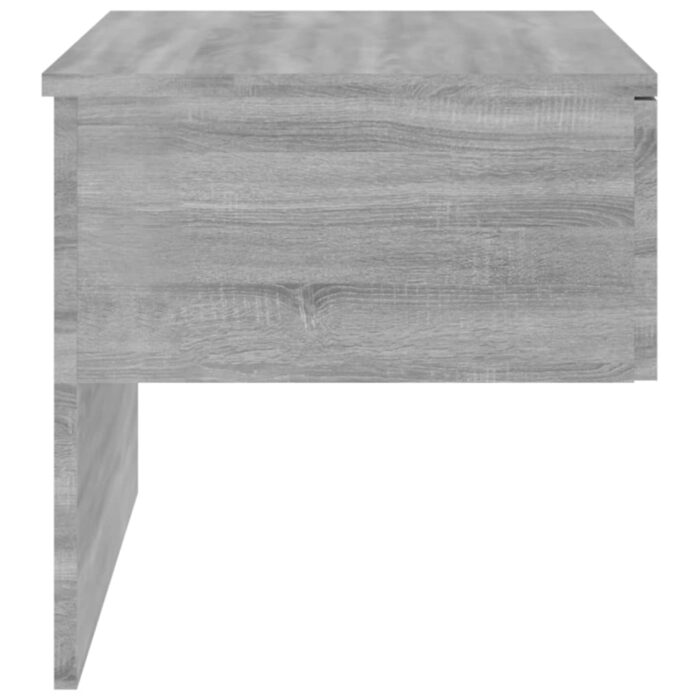 Tables de chevet murales 2 pcs Sonoma gris – Image 5