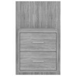 Table de chevet murale Sonoma gris – Image 3