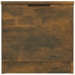 Tables de chevet 2 pcs Chêne fumé 40x39x40 cm – Image 5