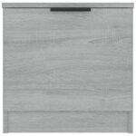 Tables de chevet 2 pcs Sonoma gris 40x39x40 cm – Image 5