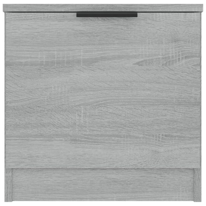 Tables de chevet 2 pcs Sonoma gris 40x39x40 cm – Image 5