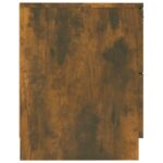 Tables de chevet 2 pcs Chêne fumé Bois d'ingénierie – Image 3