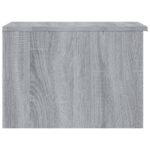 Table basse sonoma gris 50x50x36 cm bois d'ingénierie – Image 5