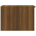 Table basse Chêne marron 50x50x36 cm Bois d'ingénierie – Image 5