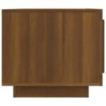 Table basse Chêne marron 102x50x45 cm Bois d'ingénierie – Image 5