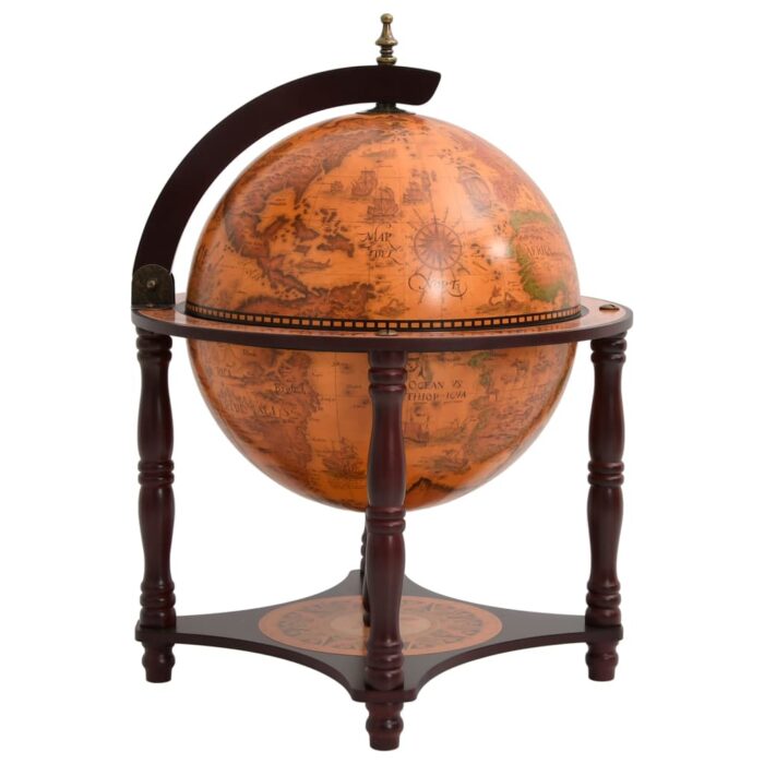 VXL8720286970713_a_en_hd_1.jpg Support à vin bar forme globe Marron Bois d'eucalyptus massif – Image 1