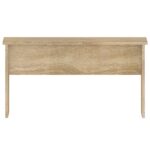 Table basse chêne sonoma 80x50,5x41,5 cm bois d'ingénierie – Image 2