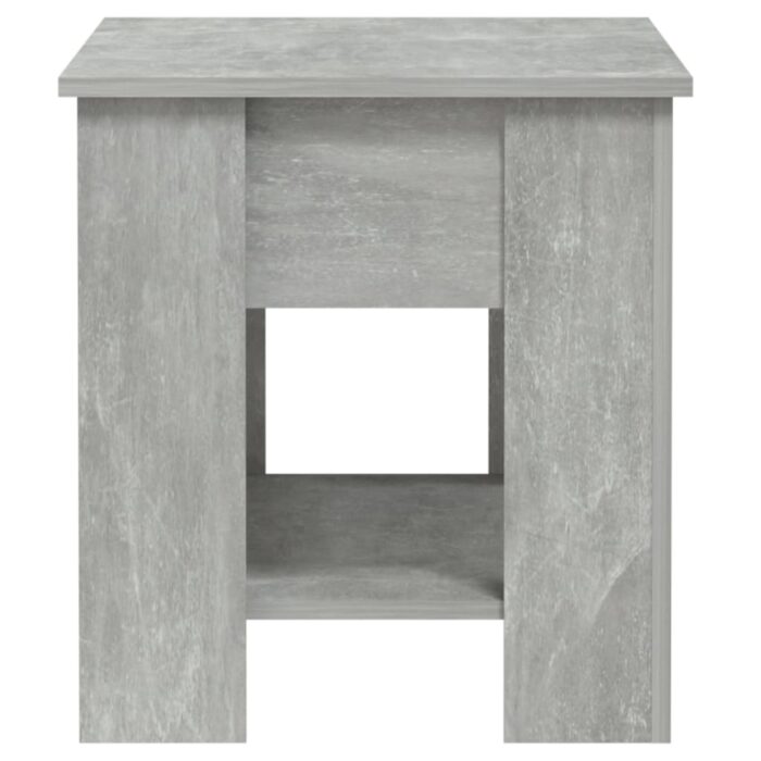 Table basse gris béton 101x49x52 cm bois d'ingénierie – Image 3