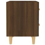 Tables de chevet 2 pcs Chêne marron 40x35x47,5 cm – Image 2