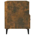 Tables de chevet 2 pcs Chêne fumé Bois d'ingénierie – Image 3