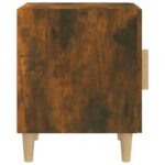Tables de chevet 2 pcs Chêne fumé Bois d'ingénierie – Image 3
