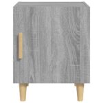 Tables de chevet 2 pcs Sonoma gris Bois d'ingénierie – Image 2