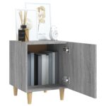 Tables de chevet 2 pcs Sonoma gris Bois d'ingénierie – Image 7