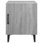 Tables de chevet 2 pcs Sonoma gris Bois d'ingénierie – Image 2