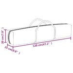 Tente de réception pliable Taupe 2x2 m – Image 7