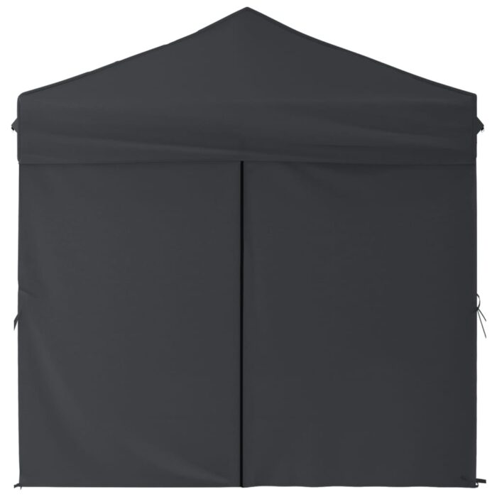 Tente de réception pliable avec parois Anthracite 2x2 m – Image 2