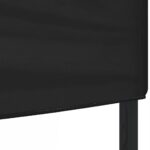 Tente de réception pliable Noir 3x3 m – Image 2