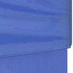 Tente de réception pliable avec parois Bleu 3x3 m – Image 4
