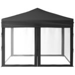 Tente de réception pliable avec parois Anthracite 3x3 m – Image 2