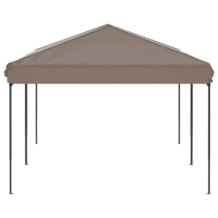Tente de réception pliable Taupe 3x6 m – Image 2