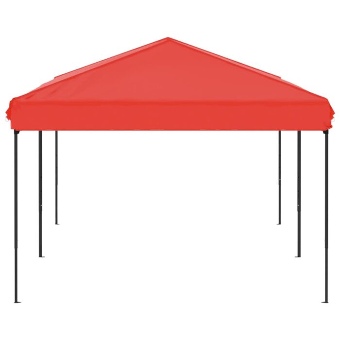 Tente de réception pliable Rouge 3x6 m – Image 2