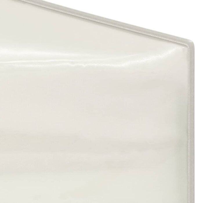 Tente de réception pliable avec parois Crème 3x6 m – Image 4