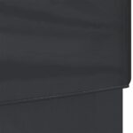 Tente de réception pliable avec parois Anthracite 3x6 m – Image 3
