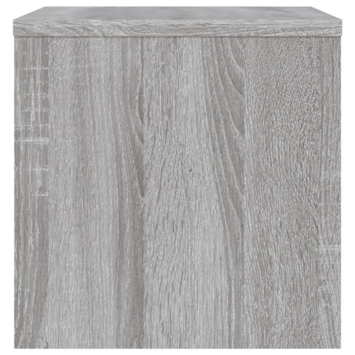 Tables de chevet 2 pcs Sonoma gris 40x30x30cm Bois d'ingénierie – Image 4