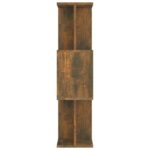 Bibliothèque/Cloison Chêne fumé 80x24x96 cm Bois d'ingénierie – Image 2