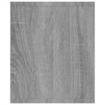 Bibliothèque/Meuble TV Sonoma gris 143x30x36cm Bois ingénierie – Image 5