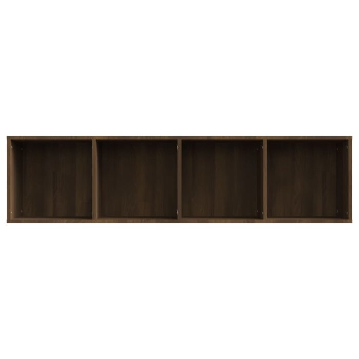 Bibliothèque/Meuble TV Chêne marron 143x30x36cm Bois ingénierie – Image 4