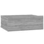 Tables de chevet flottantes 2 pcs Sonoma gris 40x30x15 cm – Image 5