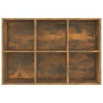 Bibliothèque/Buffet Chêne fumé 66x30x98 cm Bois d'ingénierie – Image 4