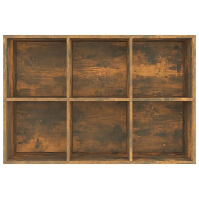 Bibliothèque/Buffet Chêne fumé 66x30x98 cm Bois d'ingénierie – Image 4