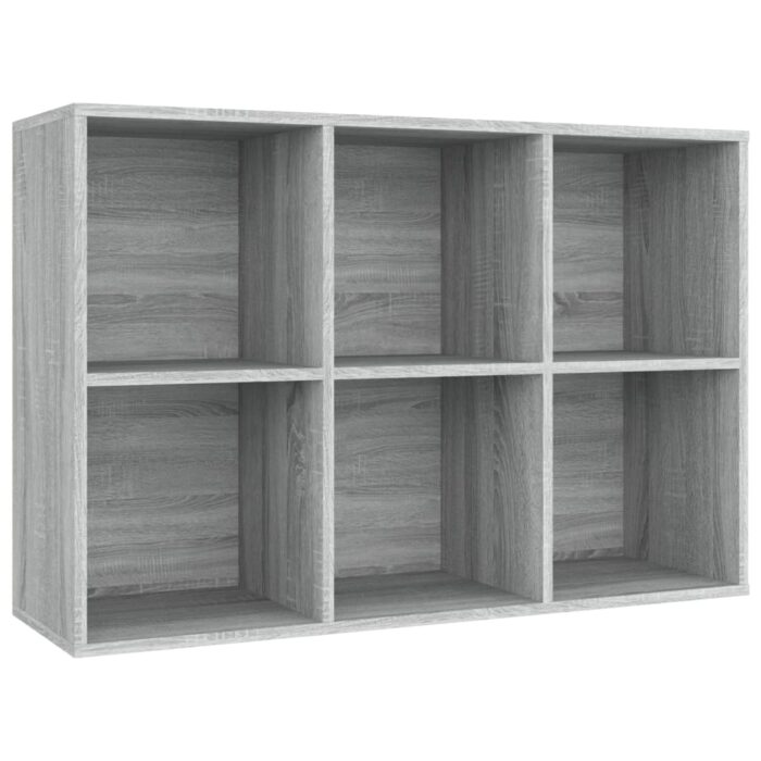 Bibliothèque/Buffet Sonoma gris 66x30x98 cm Bois d'ingénierie – Image 3